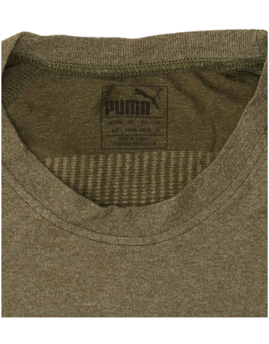 Puma Herre T-Shirt Top Lille Khaki