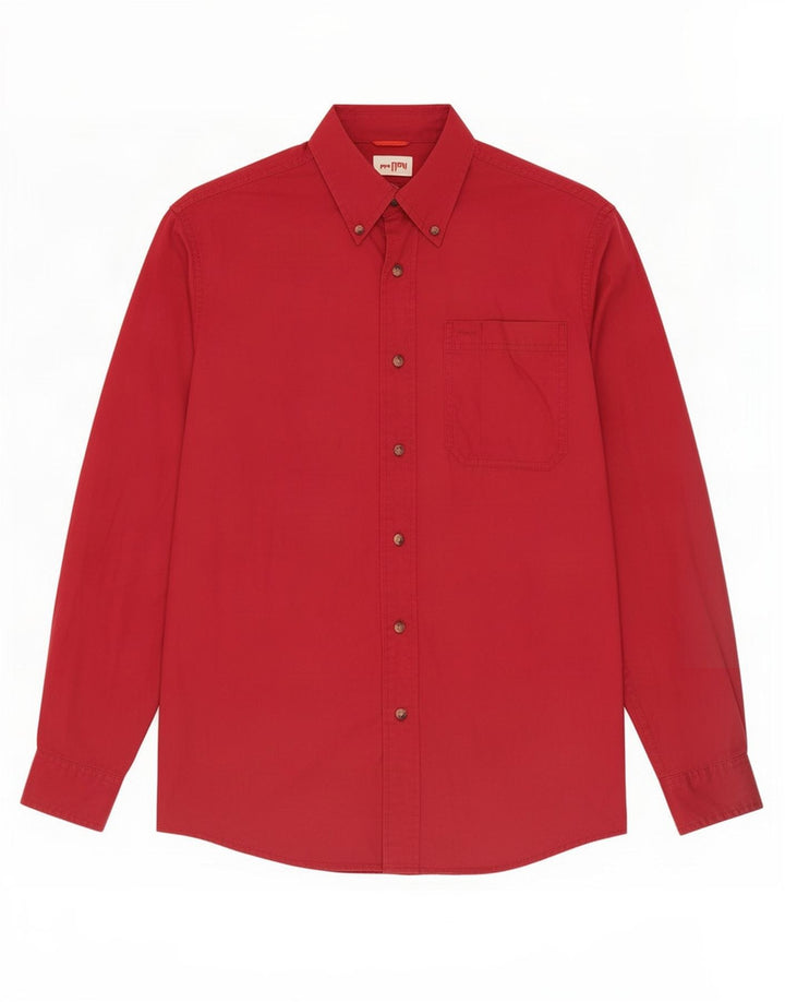 Wrangler Herreskjorte Lille Bourgogne bomuld
