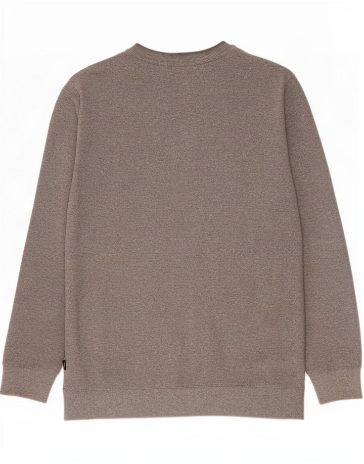 Vans Herre grafisk sweatshirt jumper stor grå flækket bomuld