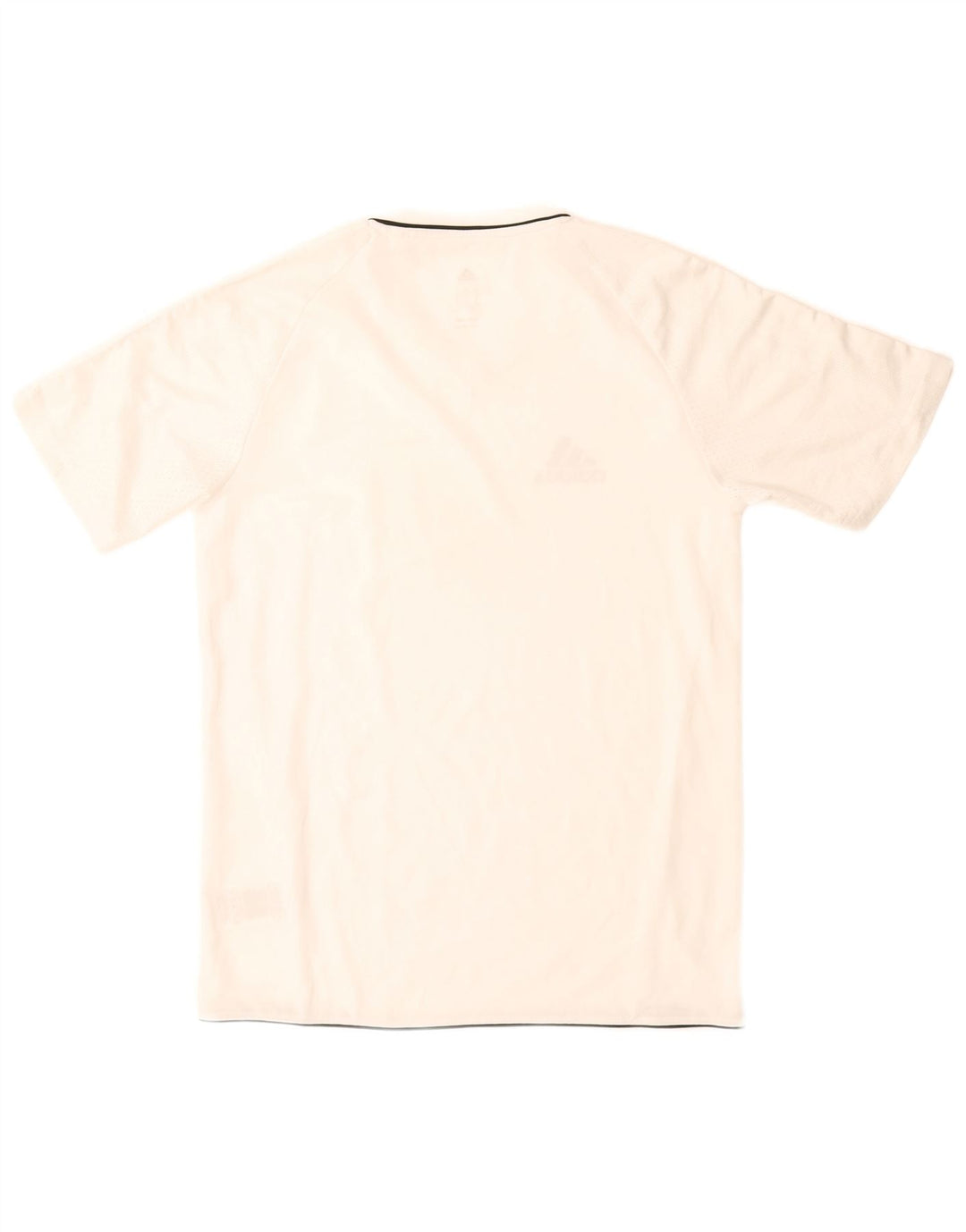 Adidas Herre Climacool T-Shirt Top Lille Hvid Polyester