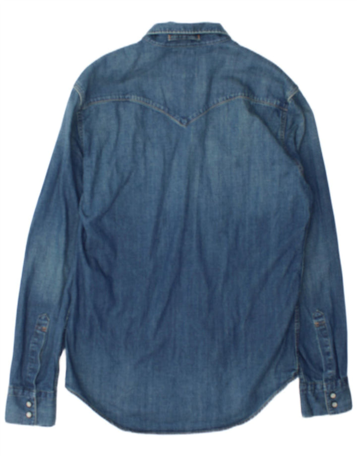 Levi's Denimskjorte til mænd mellemblå