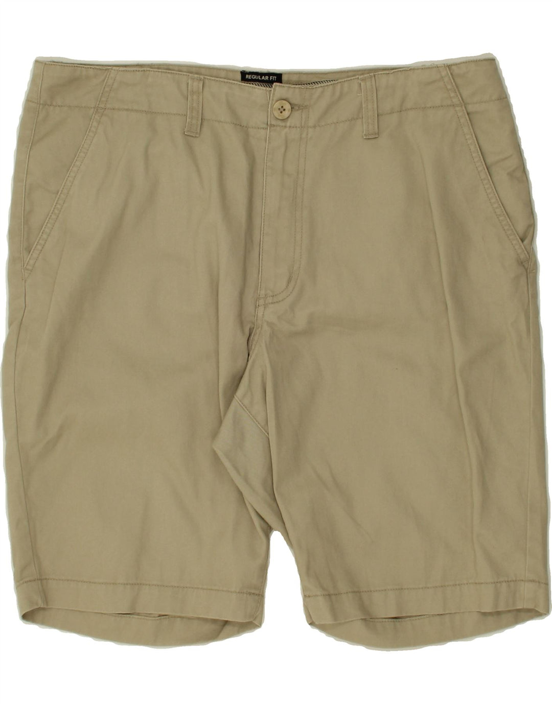 DACK'S Mens Regular Fit Chino Shorts IT 50 Large W34  Khaki Cotton Vintage Dack's and Second-Hand Dack's from Messina Hembry 