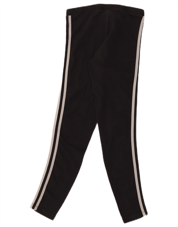 Adidas Dame Leggings UK 8 Small Black Bomuld