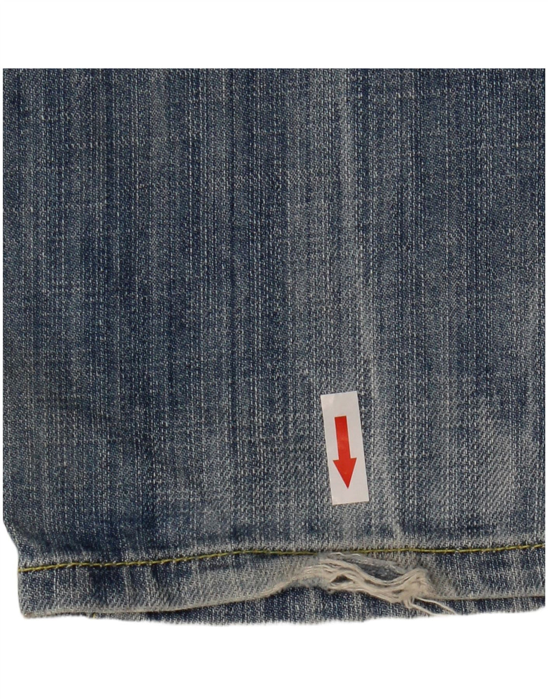 Armani Herre Distressed Slim Jeans W32 L34 Blå Bomuld