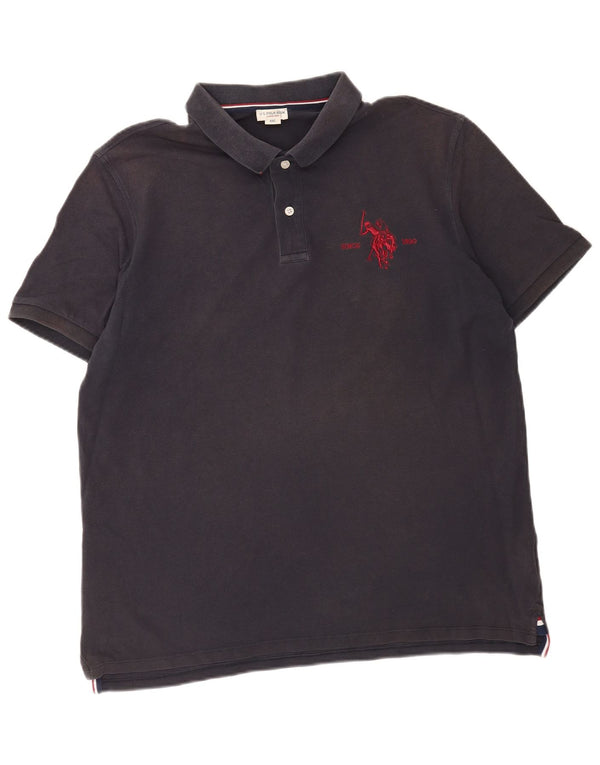 U.S. Polo Assn. Herreskjorte 2XL marineblå bomuld