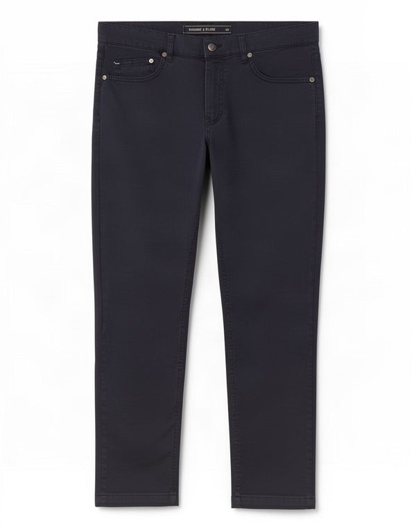 Harmont & Blaine Mens Zathan Chino Trousers IT 50 Large W34 L28 Navy Blue