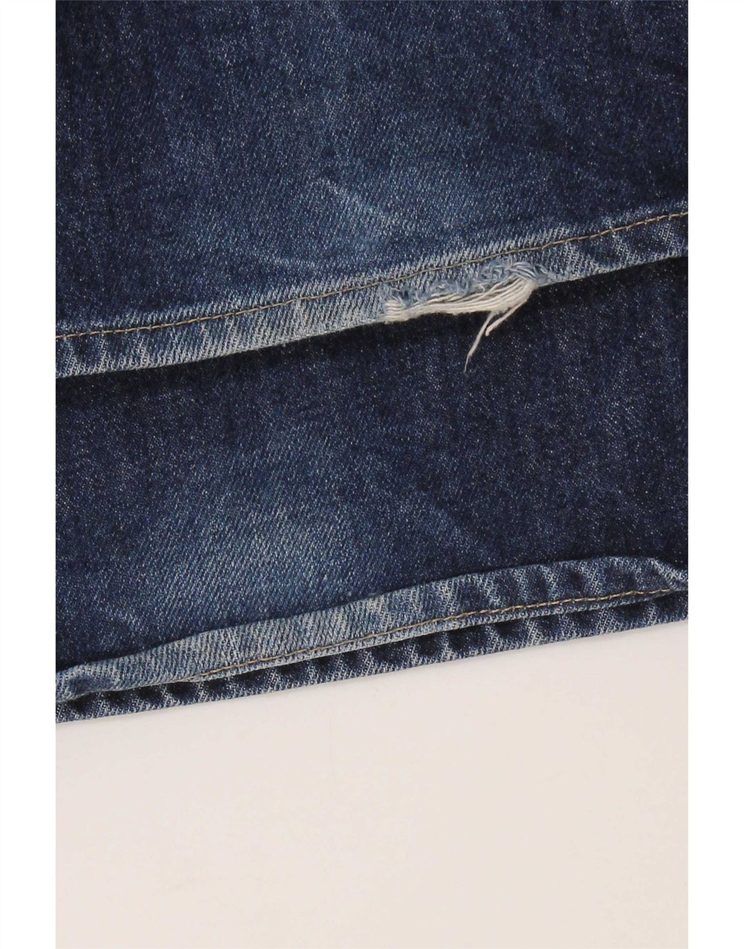 Diesel Straight Jeans til mænd W38 L30 Marineblå Bomuld