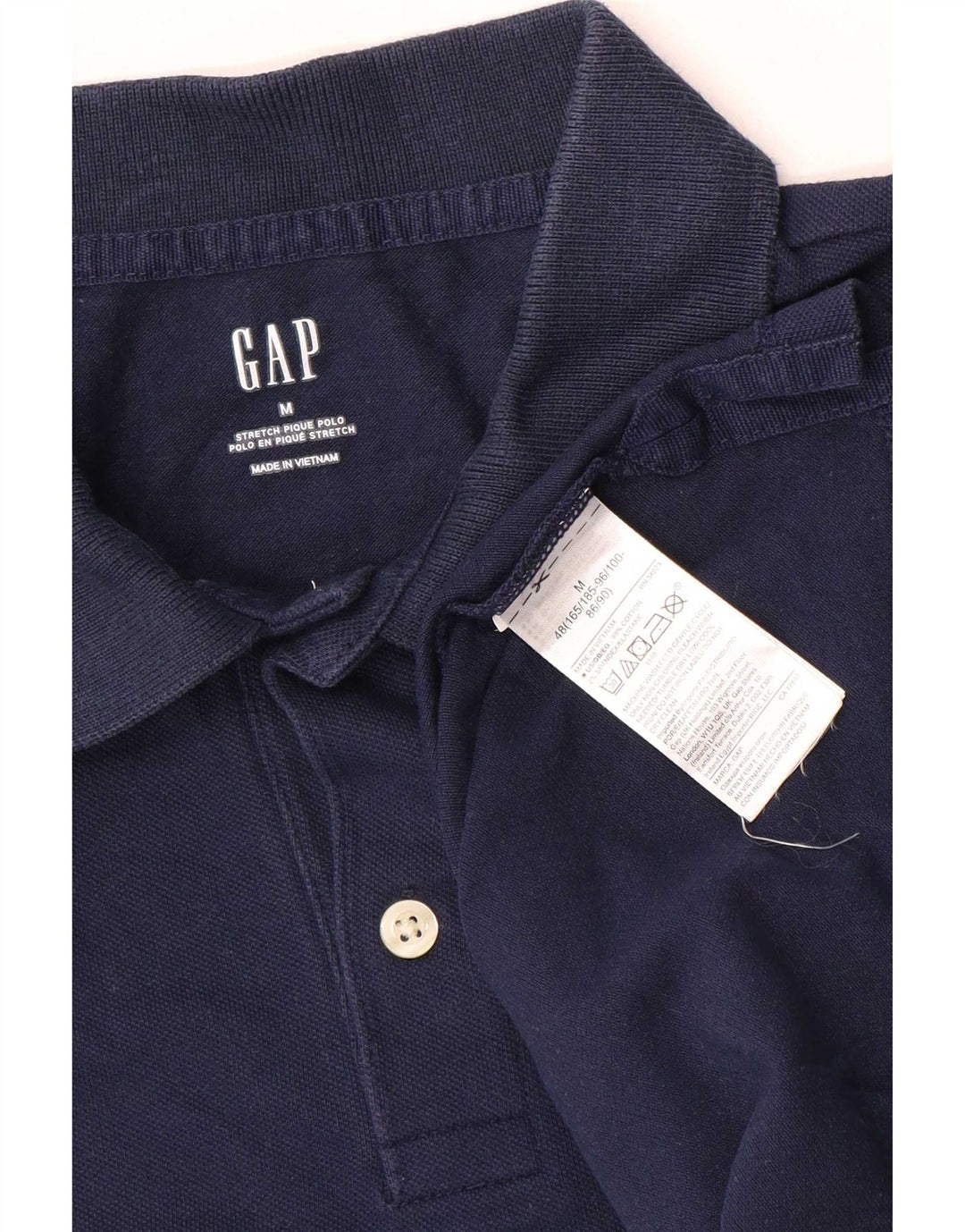 Gap herre poloshirt Medium marineblå bomuld