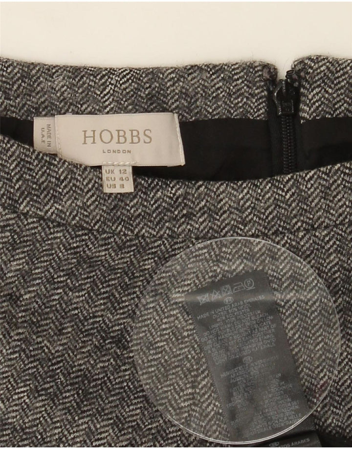 Hobbs Womens Sheath Dress UK 12 Medium Grey Sildebensuld