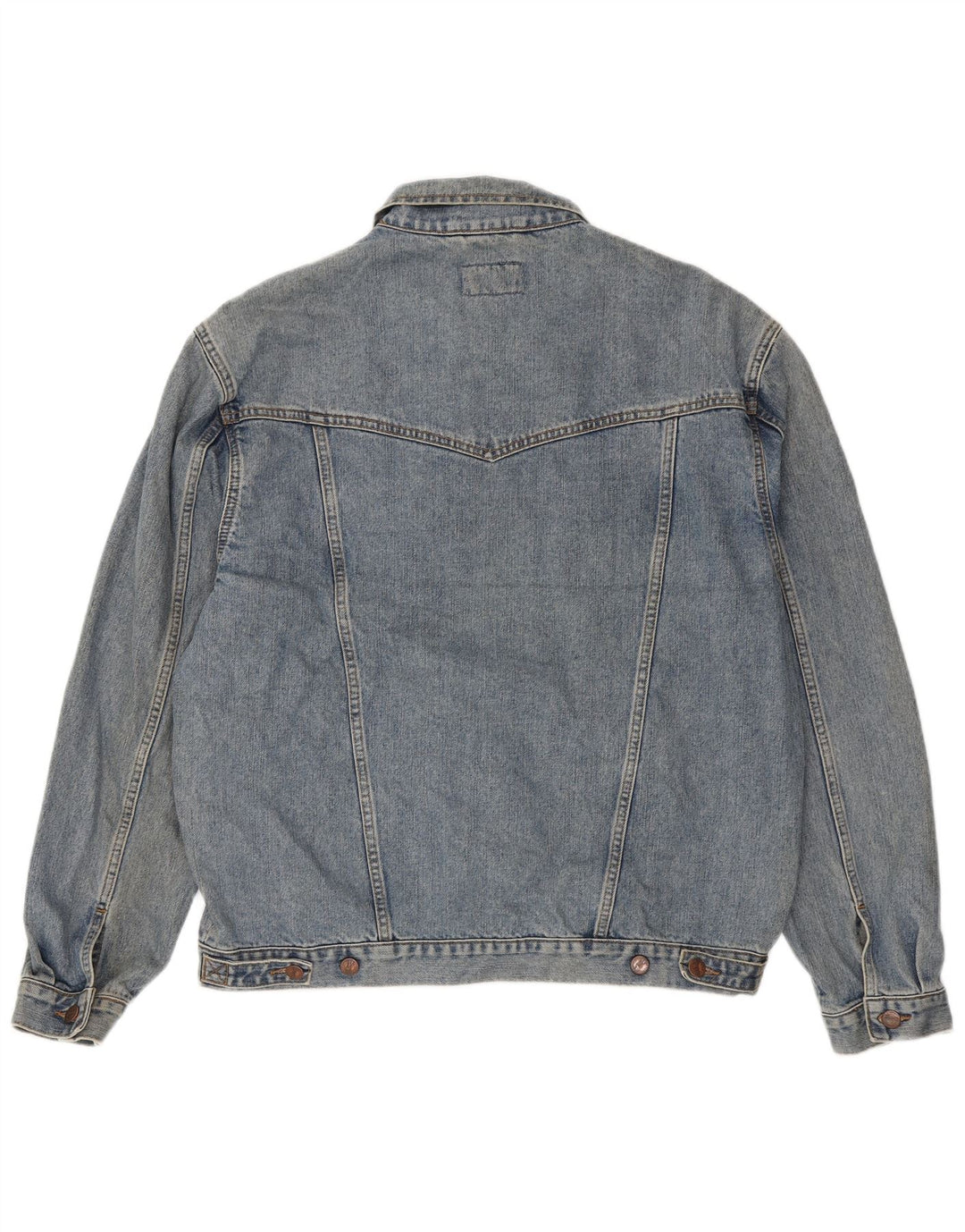 Wrangler Herre denimjakke UK 42 XL Blå Bomuld