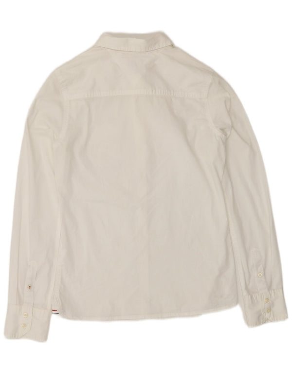 TOMMY HILFIGER Dameskjorte UK 10 Small White