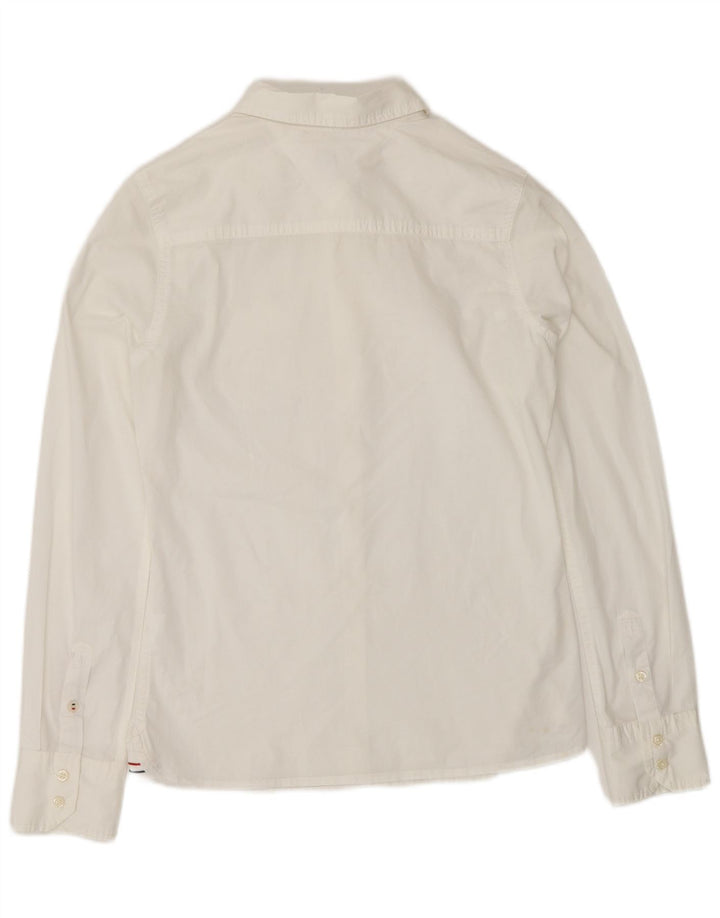 TOMMY HILFIGER Dameskjorte UK 10 Small White