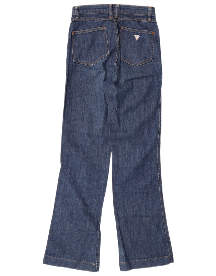 Guess Dame Bootcut Jeans W25 L32 Blå