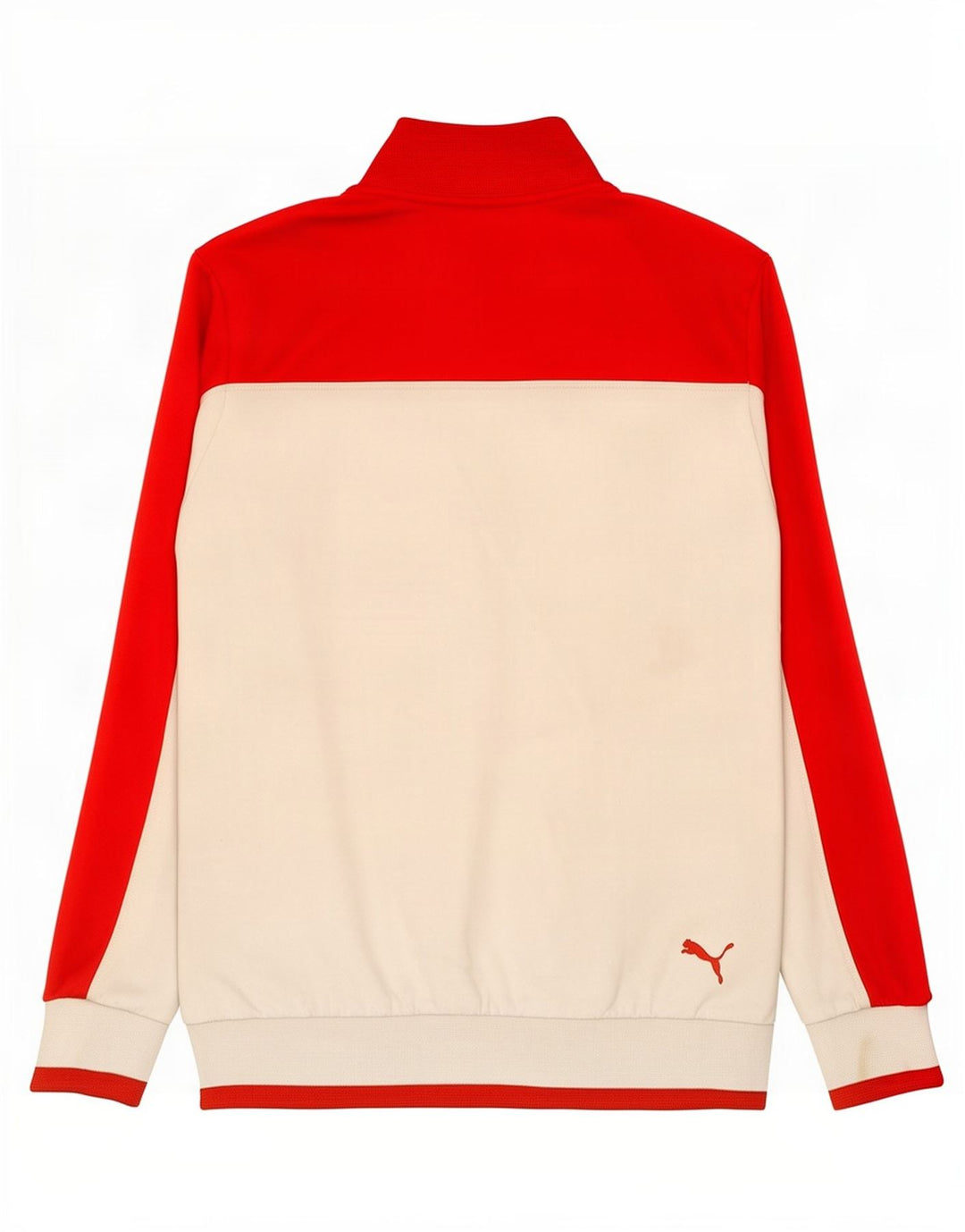 Puma Træningsdragt til mænd Topjakke XS Hvid Colourblock Polyester