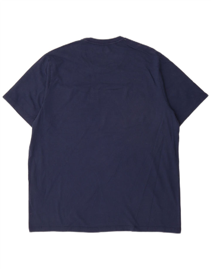 Levi's Herre Standard T-Shirt Top XL Marineblå Bomuld