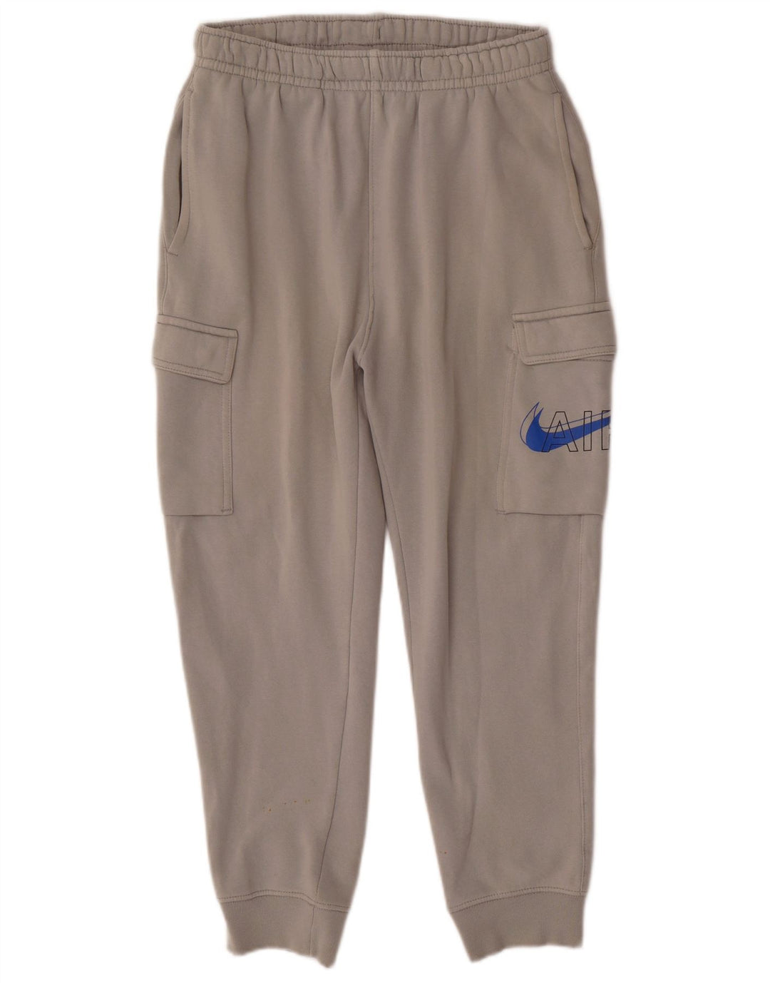 NIKE Mens Air Graphic Cargo Tracksuit Trousers Joggers Medium  Grey Cotton