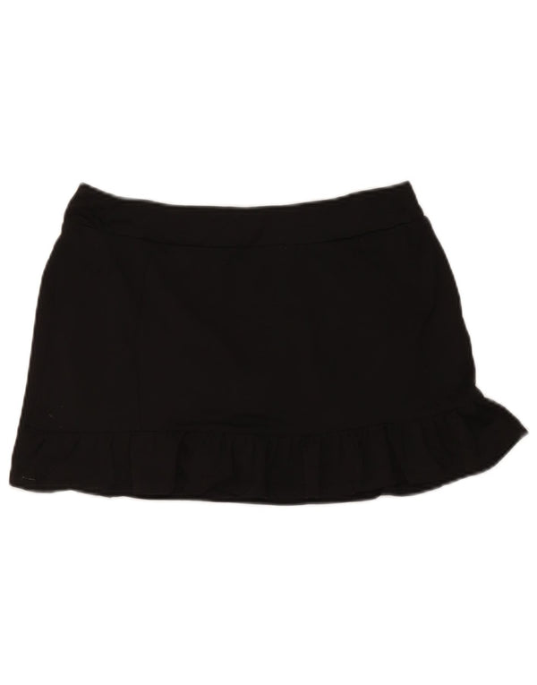 Fila Womens Tennis Skirt UK 12 Medium Black Polyester