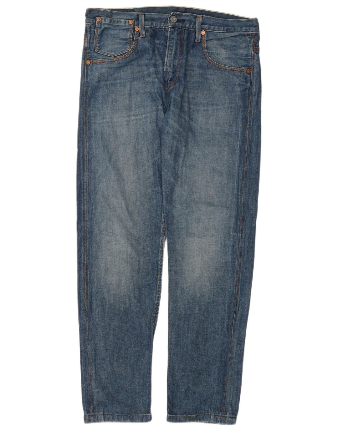 Levi's Herre 508 Slim Jeans W33 L31 Blå Bomuld