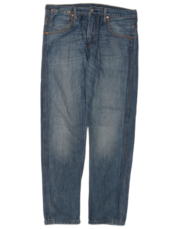 Levi's Herre 508 Slim Jeans W33 L31 Blå Bomuld