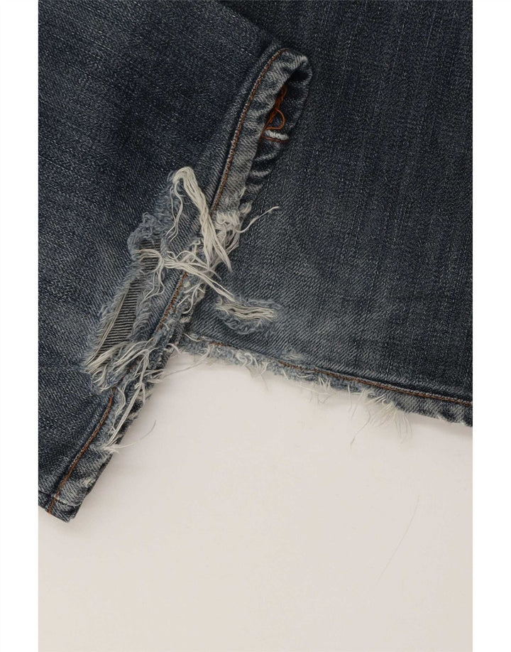 Hugo Boss Straight Jeans til mænd W33 L32 blå bomuld