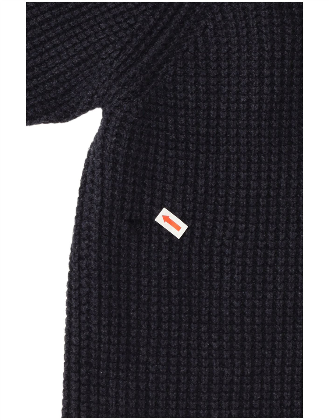 Gant Herre Sjal Hals Jumper Sweater Medium Navy Blue Bomuld
