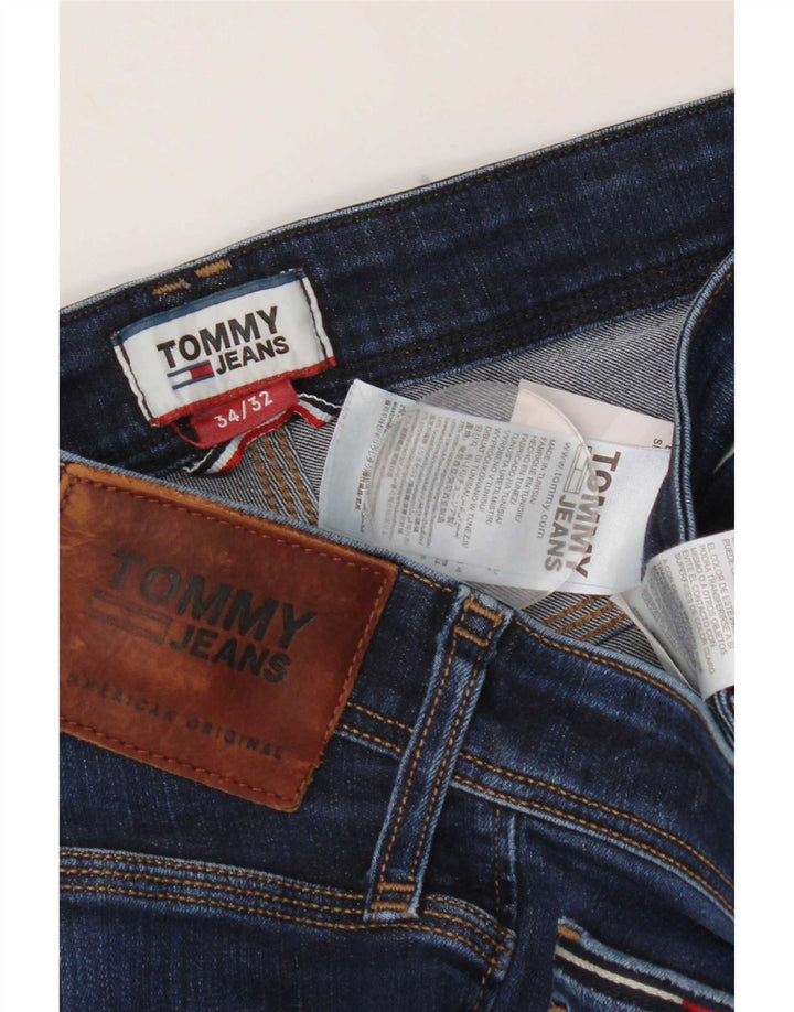 Tommy Hilfiger Herre Bootcut Jeans W34 L32 Blå Bomuld