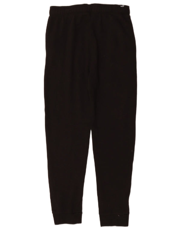 Puma Boys Graphic Tracksuit Bukser Joggers 12-13 Years Large Black