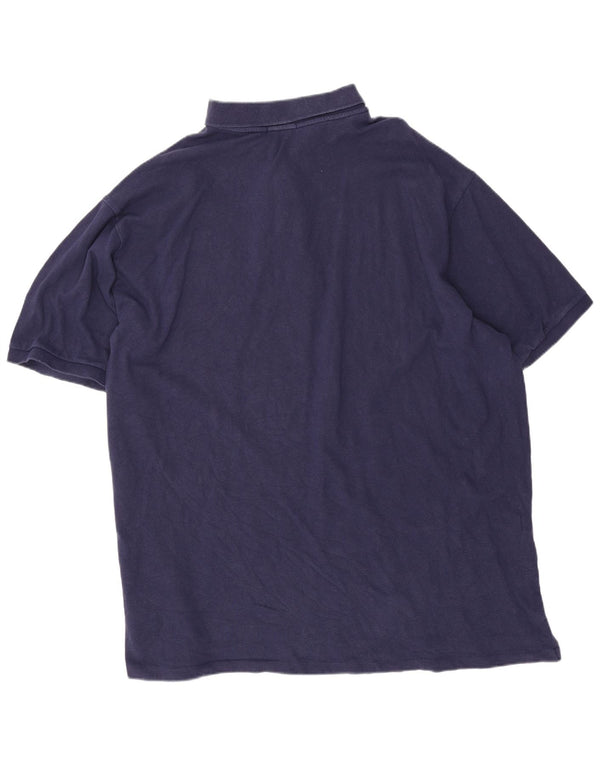 Polo Ralph Lauren Herre høj poloskjorte 3XL marineblå bomuld
