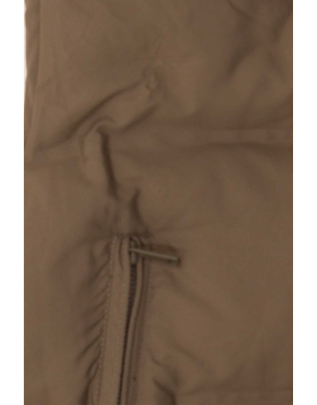Zara Womens Polstret Gilet UK 14 Medium Khaki Polyester