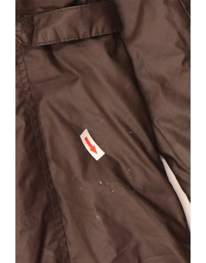 Musto Womens Utility Jacket UK 14 Large Brown Bomuld