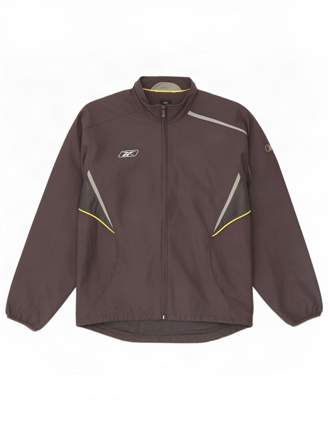 Reebok Træningsdragt til mænd Topjakke Medium Sort Colourblock Polyester