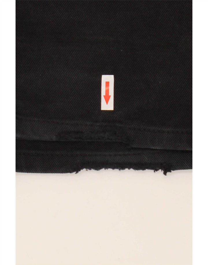 Lee Straight Jeans til mænd W38 L34 Sort bomuld