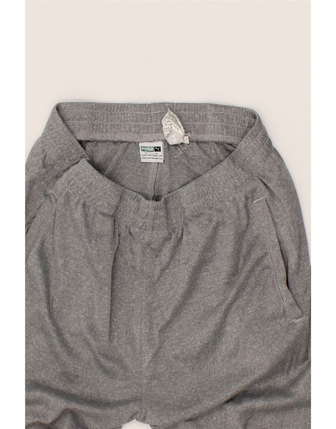 PUMA Boys Graphic Sport Shorts 15-16 Years XL Grey Polyester Vintage Puma and Second-Hand Puma from Messina Hembry 