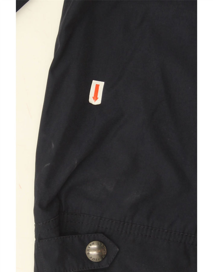 Polo Ralph Lauren Boys Bomber Jacket 10-11 år Medium Navy Blue Polyester