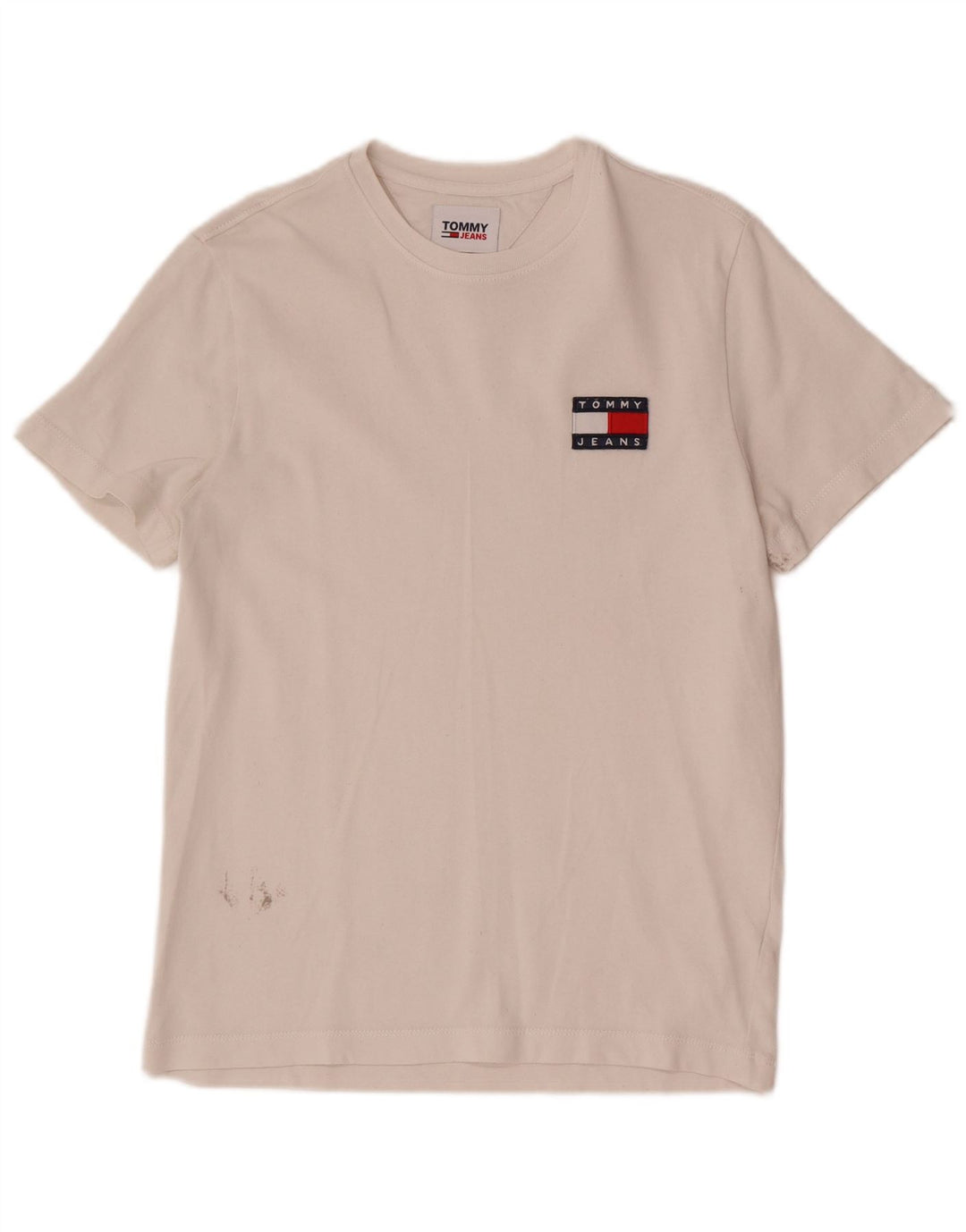 Tommy Hilfiger Herre Grafisk T-Shirt Top XS Hvid