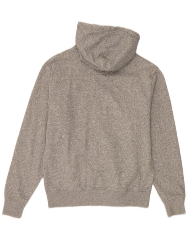 Champion Womens Regular Fit Hoodie Jumper UK 14 Medium Grey Bomuld