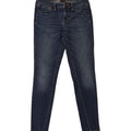 MOSSIMO Womens Mid Rise Jegging Jeans US 6 Medium W28 L29 Navy Blue Cotton Vintage Mossimo and Second-Hand Mossimo from Messina Hembry 