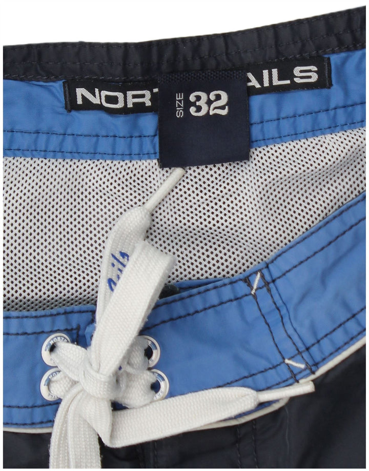 North Sails Herre badeshorts Medium Blue Colourblock Polyamid