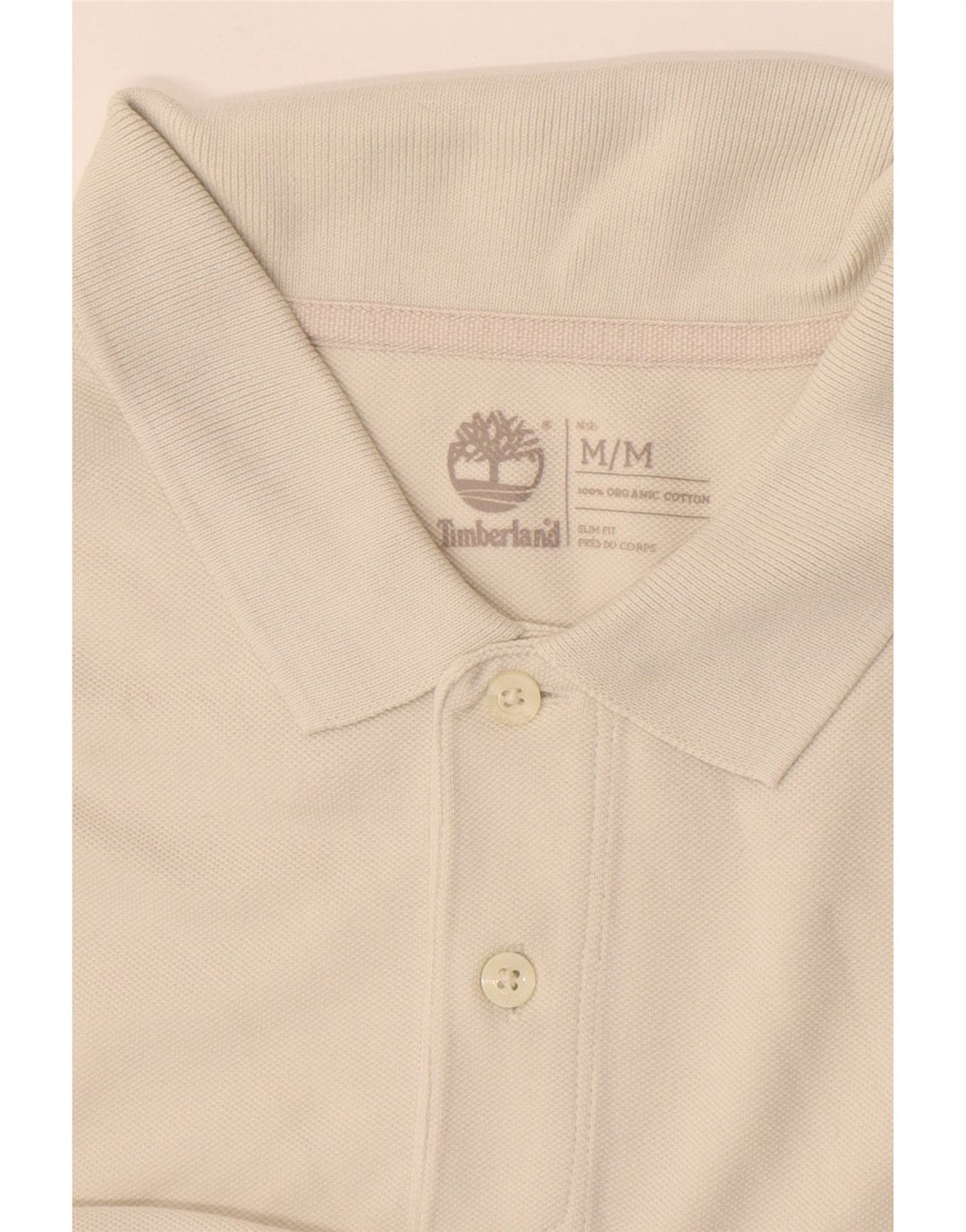 Timberland Herre Slim Fit Polo Shirt Medium Beige Bomuld