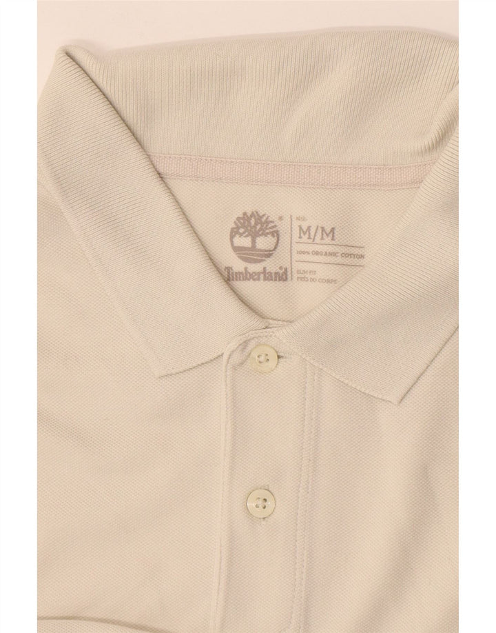 Timberland Herre Slim Fit Polo Shirt Medium Beige Bomuld
