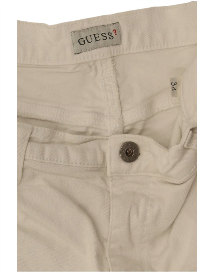 Guess Herre Bootcut Jeans W34 L28 Off White