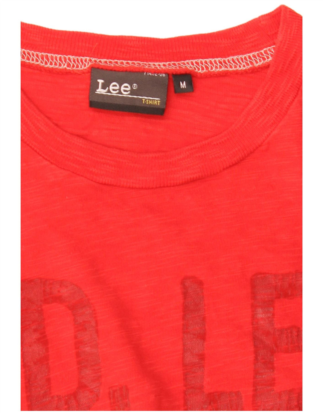 LEE Herre grafisk T-shirt Top Medium Rød