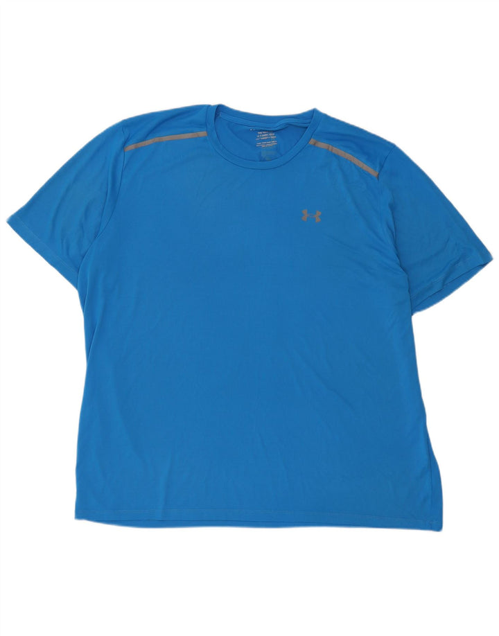 Under Armour Herre T-Shirt Top 2XL Blå