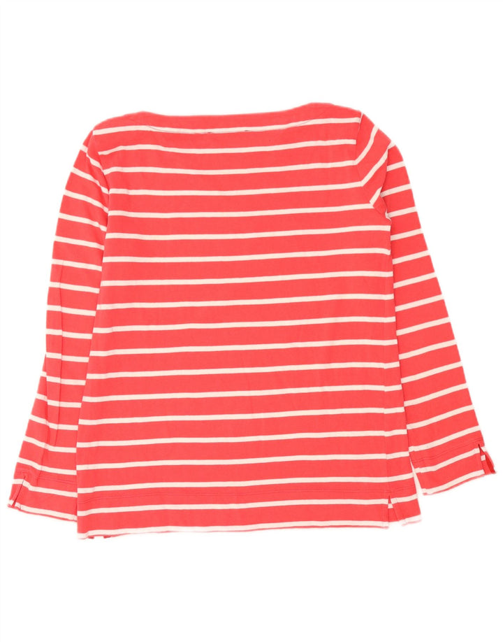 Max & Co. Dame Top Langærmet UK 14 Stor Pink Stribet