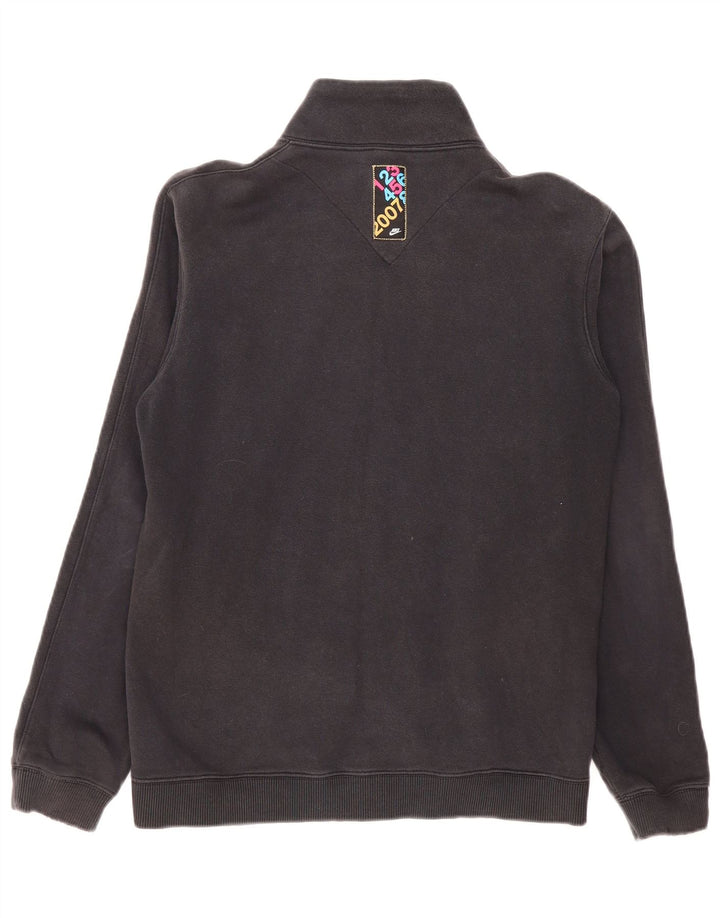 Nike Grafisk træningsdragt til mænd, topjakke UK 39/41 medium sort bomuld