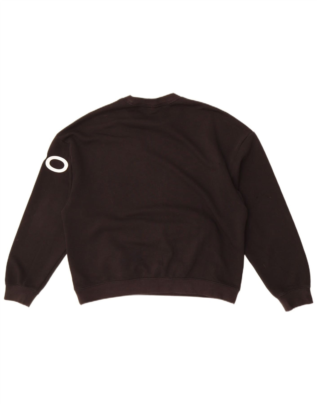 Nike Womens Grafisk Oversized Sweatshirt Jumper UK 10 Small Black Bomuld