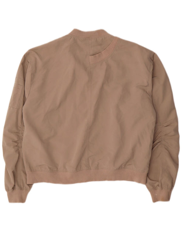 Vintage Mens Bomber Jacket UK 42 XL Beige