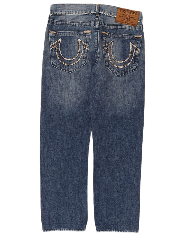 True Religion Lige jeans til kvinder W31 L28 blå bomuld
