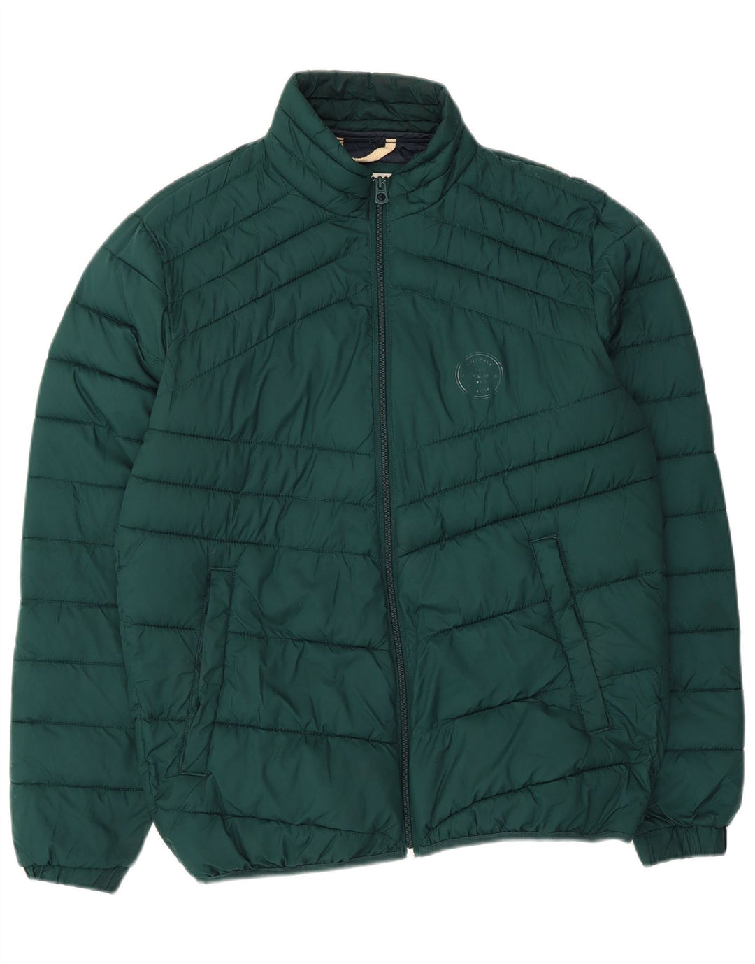 JACK & JONES Polstret herrejakke UK 38 Medium Green Polyester