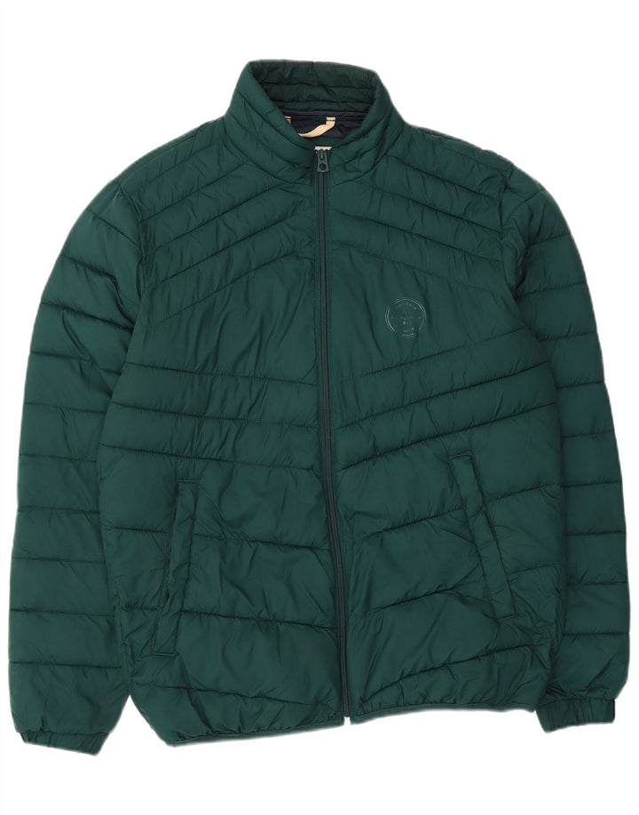 JACK & JONES Polstret herrejakke UK 38 Medium Green Polyester